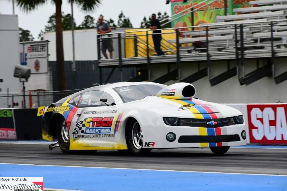 GREENHECK, MORRIS LEAD FIRST DAY NHRA GATORNATIONALS QUALIFYING